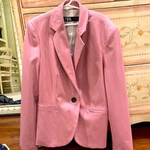 Zara pink blazer